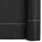 vidaXL - Worteldoek - 1x100 - m - polypropeen - zwart
