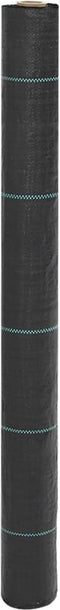 vidaXL - Worteldoek - 1x150 - m - polypropeen - zwart