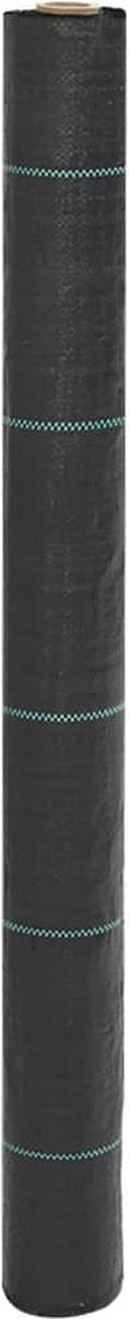 vidaXL - Worteldoek - 1x200 - m - polypropeen - zwart