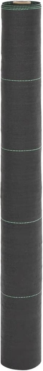 vidaXL - Worteldoek - 1x25 - m - polypropeen - zwart