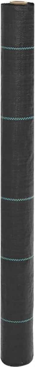 vidaXL - Worteldoek - 1x25 - m - polypropeen - zwart