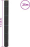 vidaXL - Worteldoek - 1x25 - m - polypropeen - zwart