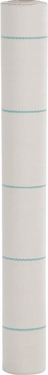 vidaXL - Worteldoek - 1x50 - m - polypropeen - wit