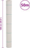 vidaXL - Worteldoek - 1x50 - m - polypropeen - wit