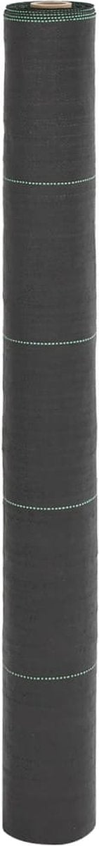 vidaXL - Worteldoek - 1x50 - m - polypropeen - zwart