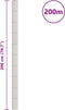 vidaXL - Worteldoek - 2x200 - m - polypropeen - wit