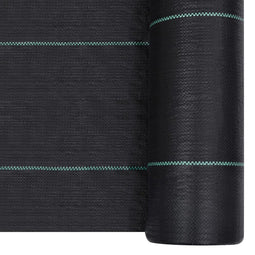 vidaXL - Worteldoek - 2x5 - m - PP - zwart