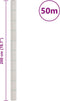 vidaXL - Worteldoek - 2x50 - m - polypropeen - wit