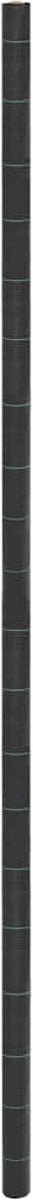 vidaXL - Worteldoek - 4x25 - m - polypropeen - zwart