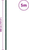 vidaXL - Worteldoek - 4x5 - m - polypropeen - groen