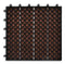 vidaXL - WPC - Tegels - 30x30cm - 11 - stuks - 1m2 - bruin