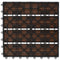 vidaXL - WPC - Tegels - 30x30cm - 11 - stuks - 1m2 - bruin