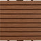vidaXL - WPC - Tegels - 30x30cm - 11 - stuks - 1m2 - bruin