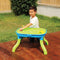 vidaXL Zand/watertafel voor kinderen 3-in-1 67,5x52x38 cm polypropeen