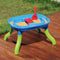 vidaXL Zand/watertafel voor kinderen 3-in-1 67,5x52x38 cm polypropeen