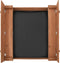 vidaXL Zandbak 95x90x15 cm vurenhout