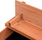 vidaXL Zandbak 95x90x15 cm vurenhout