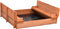 vidaXL Zandbak 95x90x15 cm vurenhout