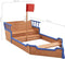 vidaXL Zandbak piratenschip 190x94,5x101 cm vurenhout