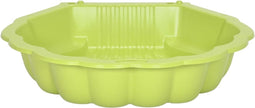 vidaXL Zandbakken 2 st 77x87x21 cm kunststof groen