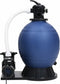 vidaXL - Zandfilter - met - 7 - instellingen - en - 1000 - W - pomp - blauw - en - zwart