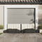 vidaXL - Zandzakken - 25 - st - 103x25 - cm - HDPE - donkergroen