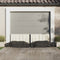 vidaXL - Zandzakken - 50 - st - 103x25 - cm - HDPE - donkergroen