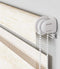 vidaXL - Zebra - Blind - 145x150cm - stofbreedte - 140,9cm - polyester - marmerbeige
