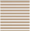 vidaXL - Zebra - Blind - 150x150 - cm - stofbreedte - 145,9 - cm - polyester - zandbruin