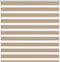 vidaXL - Zebra - Blind - 150x150 - cm - stofbreedte - 145,9 - cm - polyester - zandbruin