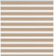 vidaXL - Zebra - Blind - 150x150 - cm - stofbreedte - 145,9 - cm - polyester - zandbruin