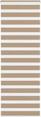 vidaXL - Zebra - Blind - 70x200 - cm - stofbreedte - 65,9 - cm - polyester - zandbruin