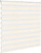 vidaXL - Zebra - rolgordijn - 140x150 - cm - stofbreedte - 135,9cm - marmerbeige