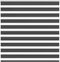 vidaXL - Zebra - rolgordijn - 150x100 - cm - stofbreedte - 145,9 - cm - zwart