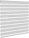 vidaXL - Zebra - rolgordijn - 150x150 - cm - stofbreedte - 145,9 - cm - lichtgrijs