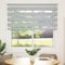 vidaXL - Zebra - rolgordijn - 150x150 - cm - stofbreedte - 145,9 - cm - lichtgrijs
