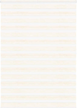 vidaXL - Zebra - rolgordijn - 155x200 - cm - stofbreedte - 150,9 - cm - marmerbeige
