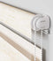 vidaXL - Zebra - rolgordijn - 155x200 - cm - stofbreedte - 150,9 - cm - marmerbeige