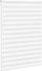 vidaXL - Zebra - rolgordijn - 160x230 - cm - stofbreedte - 155,9cm - polyester - wit