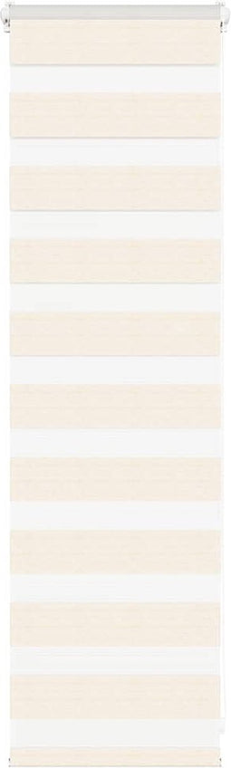 vidaXL - Zebra - rolgordijn - 50x100 - cm - stofbreedte - 45,9cm - marmerbeige