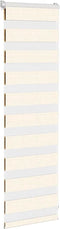 vidaXL - Zebra - rolgordijn - 50x100 - cm - stofbreedte - 45,9cm - marmerbeige
