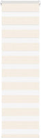 vidaXL - Zebra - rolgordijn - 50x100 - cm - stofbreedte - 45,9cm - marmerbeige