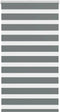 vidaXL - Zebra - rolgordijn - 70x150 - cm - stofbreedte - 65,9 - cm - donkergrijs