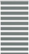 vidaXL - Zebra - rolgordijn - 70x150 - cm - stofbreedte - 65,9 - cm - donkergrijs