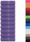 vidaXL - Zeepdoekjes - 10 - st - 30x30 - cm - 360 - g/m² - 100% - katoen - paars
