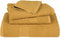 vidaXL - Zeepdoekjes - 4 - st - 30x30 - cm - 360 - g/m² - 100% - katoen - goudkleurig