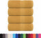 vidaXL - Zeepdoekjes - 4 - st - 30x30 - cm - 360 - g/m² - 100% - katoen - goudkleurig
