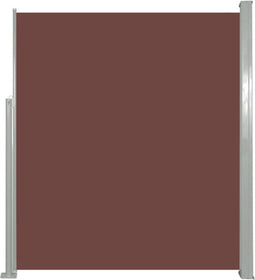 vidaXL - Zijluifel - uittrekbaar - 160x500 - cm - bruin