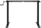 vidaXL - Zit-sta - bureauframe - (94-135)x60x(70-114) - cm - staal - zwart