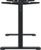 vidaXL - Zit-sta - bureauframe - (94-135)x60x(70-114) - cm - staal - zwart